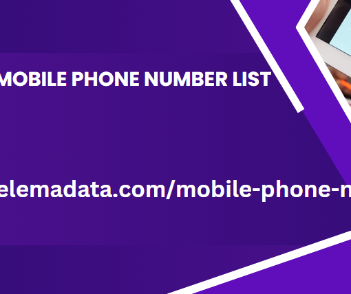 Recent Mobile Phone Number List