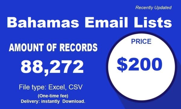 Bahamas Email Campaign Datas