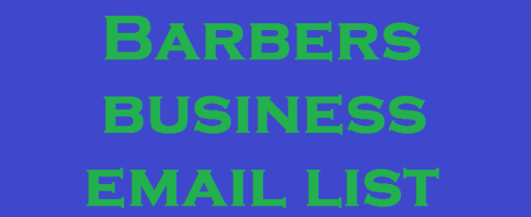 Barbers Email Campaign Data