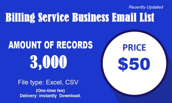 Billing Service Email Campaign Data