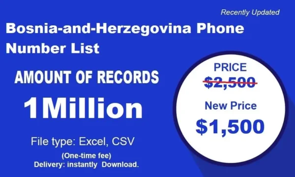 Bosnia and Herzegovina Phone Campaign Data 3 Million