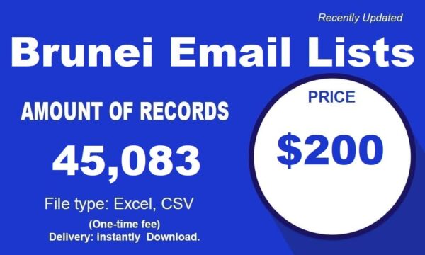 Brunei Email Campaign Datas