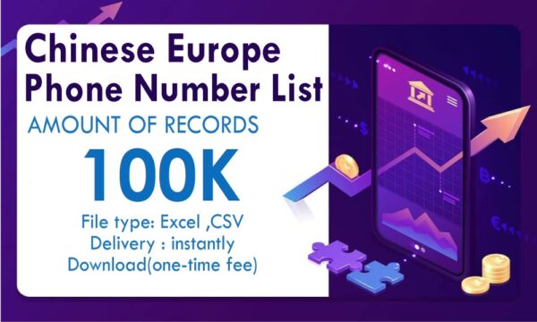 Chinese Europe Phone Campaign Data Small Order