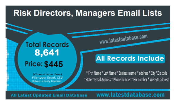 Risk Directors, Managers Email Campaign Datas