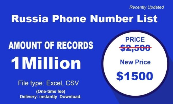 1 Million Full Russia Phone Campaign Data