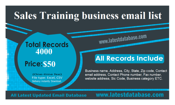 Sales Training Email Campaign Data