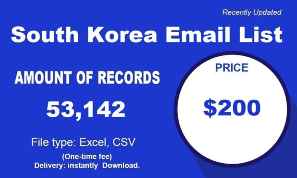 South Korea Email Campaign Data