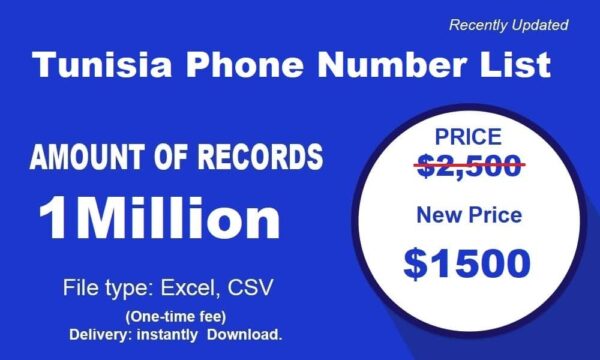 Tunisia Phone Campaign Data 8 Million