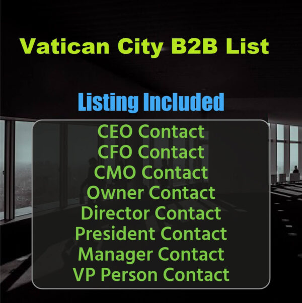 Vatican City B2B List Full