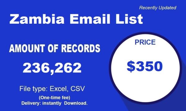 Zambia Email Campaign Datas