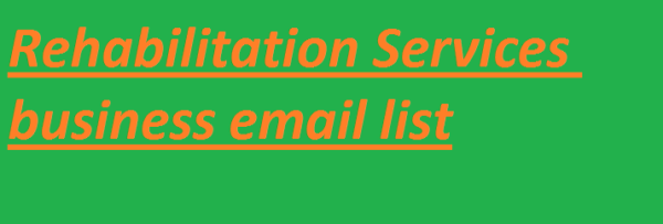 Rehabilitation Services Email Campaign Data