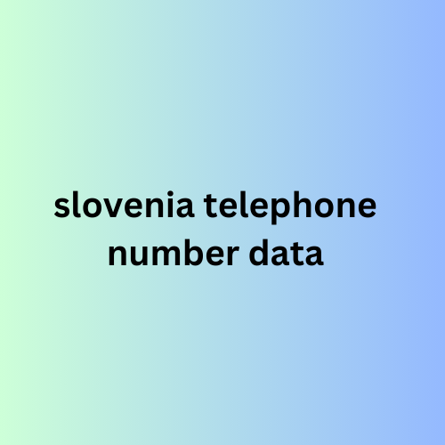 slovenia telephone number data